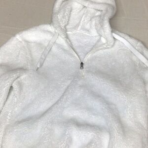 Cozy White Kids Hoodie